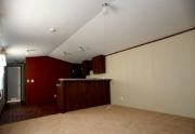 Fleetwood Weston 16763N Mobile Home Kitchen and Living Room