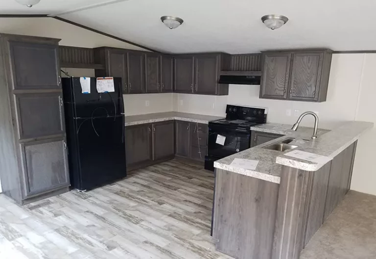 Fleetwood Weston 16763N Mobile Home Kitchen
