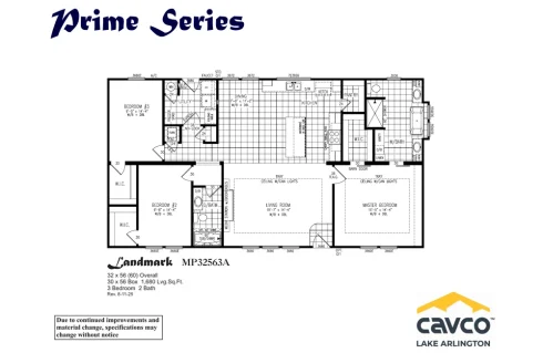 MP32563A - Landmark -- Floor Plan